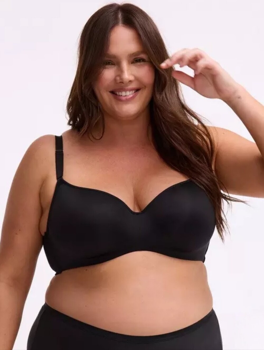 Torrid Lightly Lined Full Coverage Smoothing Balconette Bra Size 40DD